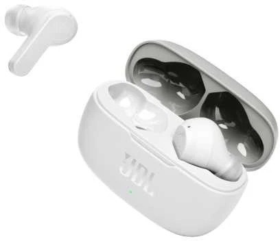 Ausinės JBL Wave 200 TWS, baltos