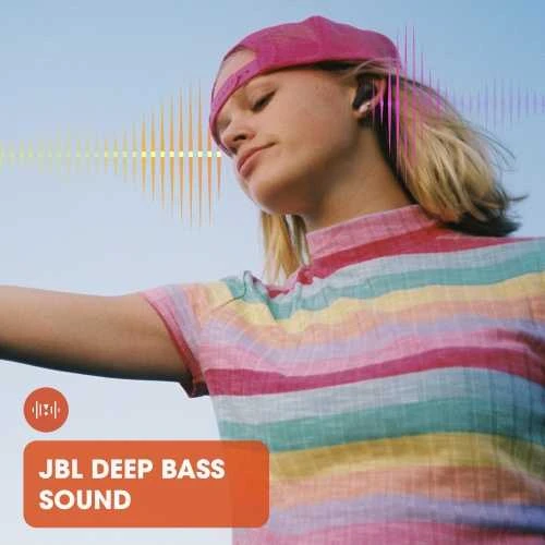 Ausinės JBL Wave 200 TWS, baltos