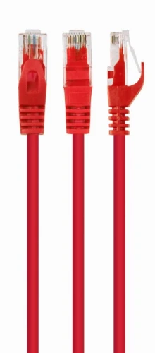 GEMBIRD PP6U-5M/R Gembird UTP Cat6 Patch laidas, 5 m, raudonas
