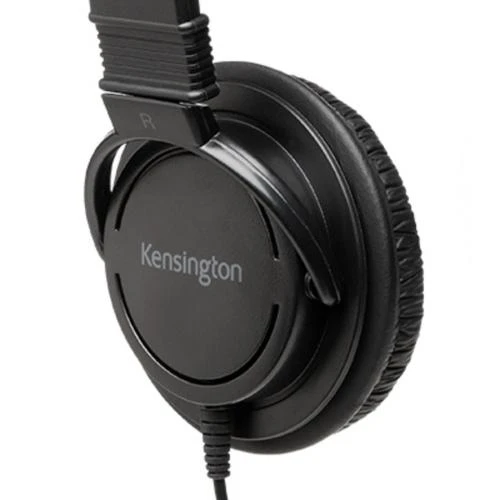 Kensington Classic Laidinės ausinės, USB-A, Juoda