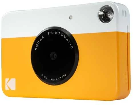 Objektyvas Momentinė kamera - Kodak Printomatic 5MP nešiojama geltona