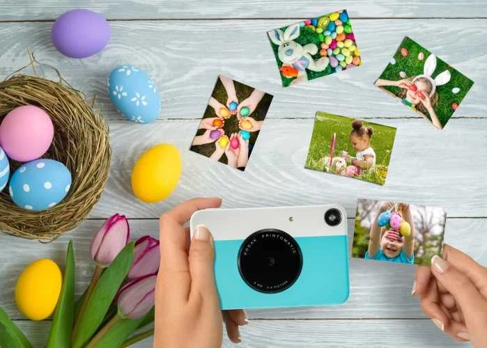 Kodak PRINTOMATIC Momentinis fotoaparatas, 2x3'', Mėlyna