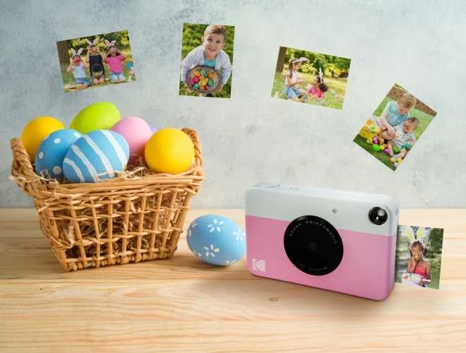 Kodak PRINTOMATIC Momentinis fotoaparatas, 2x3'', Rausva