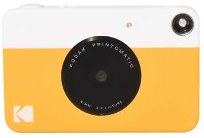 Objektyvas Momentinė kamera - Kodak Printomatic 5MP nešiojama geltona