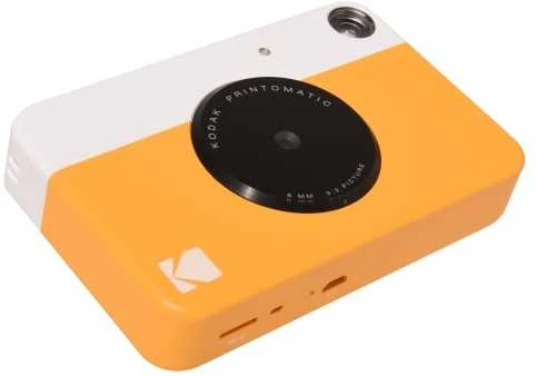 Objektyvas Momentinė kamera - Kodak Printomatic 5MP nešiojama geltona