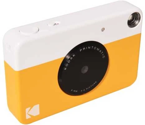 Objektyvas Momentinė kamera - Kodak Printomatic 5MP nešiojama geltona