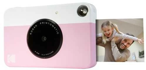 Kodak PRINTOMATIC Momentinis fotoaparatas, 2x3'', Rausva