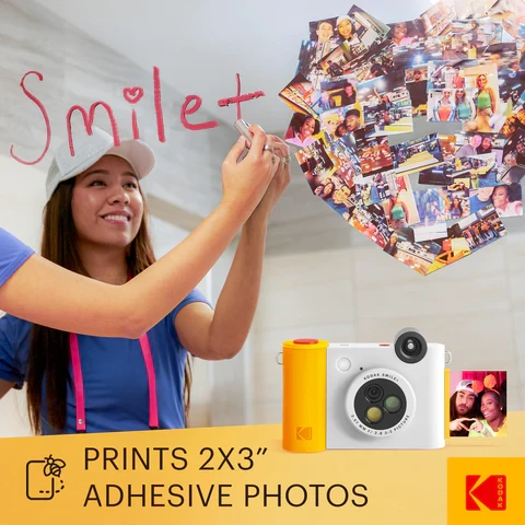 Momentinis Fotoparatas Kodak Smile Camera Rodsmpcamw