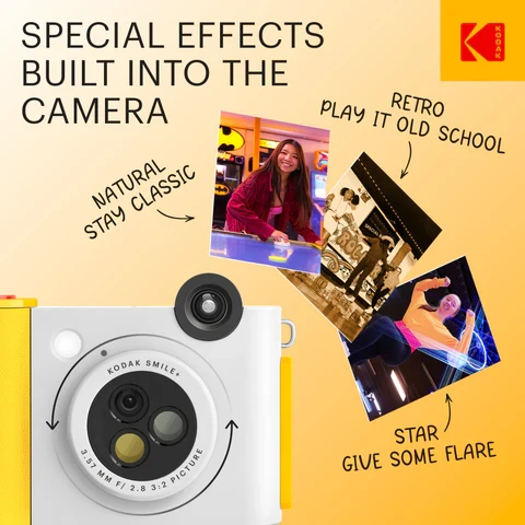 Momentinis Fotoparatas Kodak Smile Camera Rodsmpcamw