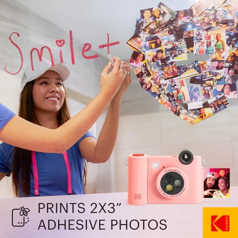 Momentinis Fotoparatas Kodak Smile Camera Rodsmpcampk