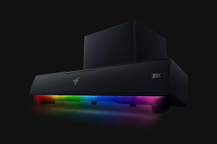 Kompiuterio kolonėlės Razer | Gaming Soundbar | Leviathan V2 | Bluetooth | Belaidė jungtis | Juodas