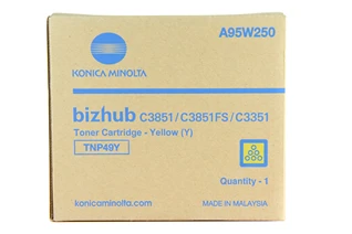 Konica-Minolta TNP-49 (A95W250), geltona kasetė