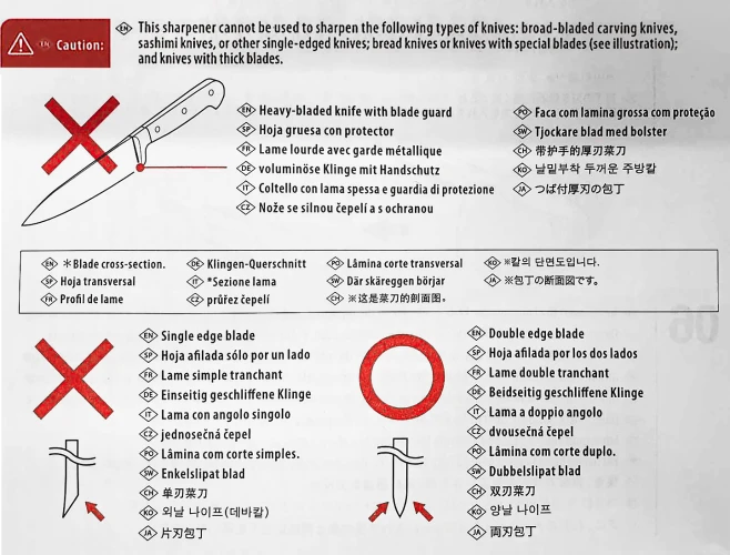 Elektrinis keraminių peilių galąstuvas Kyocera