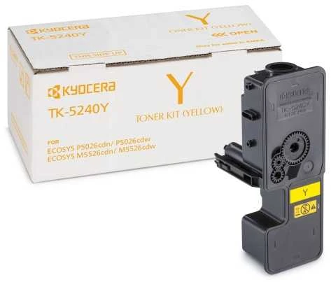 Kasetė Kyocera TK5240Y, geltona