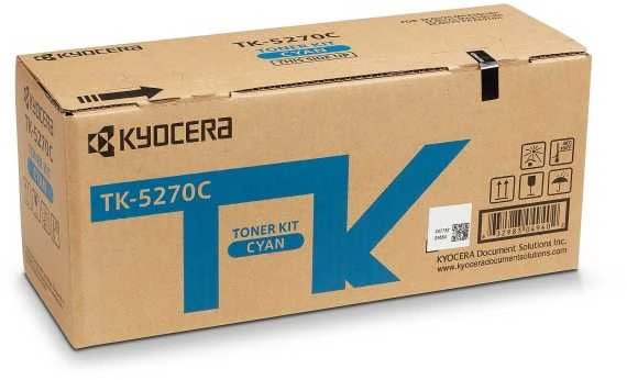 Kasetė Kyocera TK5270C, žalsvai mėlyna