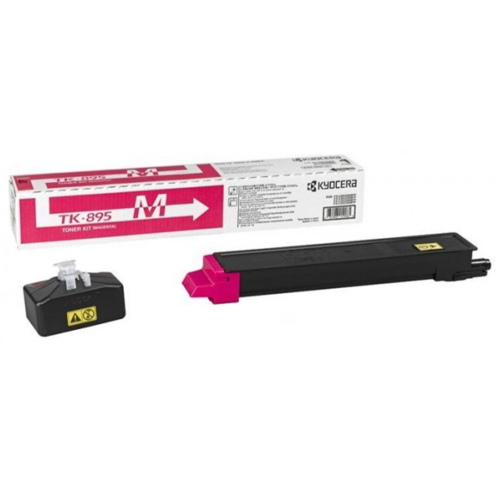 Kyocera TK-895 (1T02K0BNL0), purpurinė kasetė lazeriniams spausdintuvams, 6000 psl.