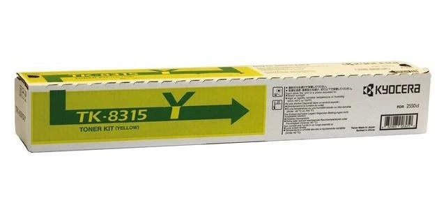 Kasetė Kyocera TK8315Y, geltona