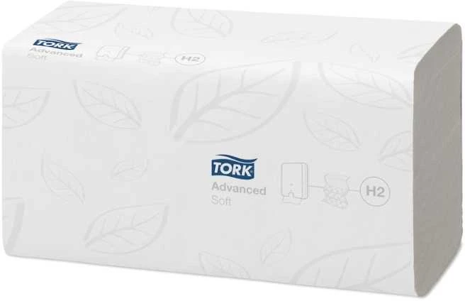 Rankšluostis Lapelinis rankšluostinis popierius Tork Xpress Multifold Soft H2, 2sl., 180lap., 25,5x21,2cm, 21 vnt