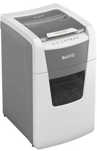 Leitz IQ Autofeed Office 150 Automatinis dokumentų naikiklis P4, Pilka/Balta