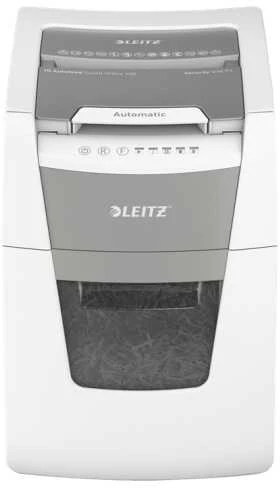 Leitz IQ Autofeed dokumentų naikiklis – priekinis vaizdas