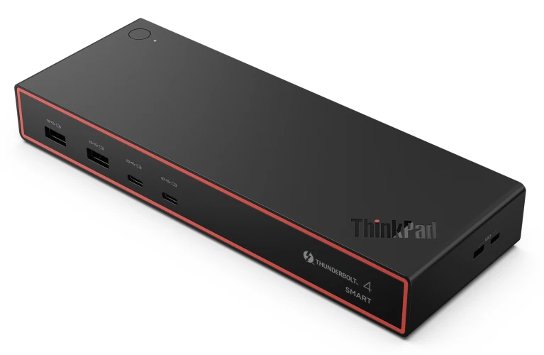 „Lenovo ThinkPad Thunderbolt 4 Smart Dock Gen2 7500“ – ES | „DisplayPorts“ kiekis: 2 | „HDMI“ jungčių kiekis: 1 | 100 W
