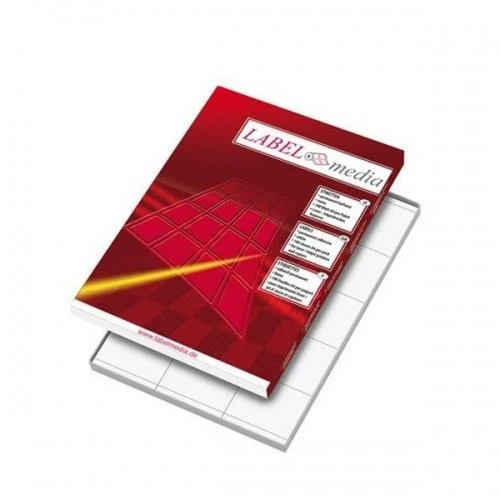 Lipnios etiketės LabelMedia, A4, baltos 210x297 mm, (100vnt.) 0707-750