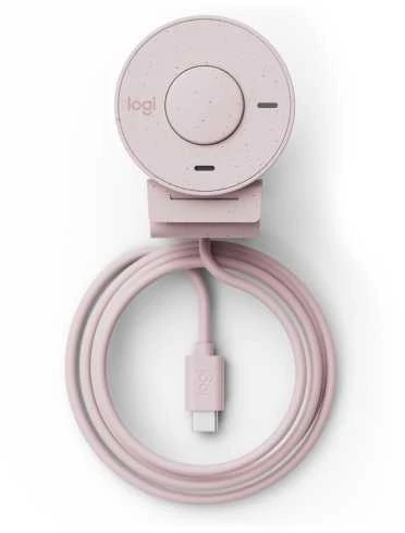 Internetinė kamera Logitech Brio 300, rožinė