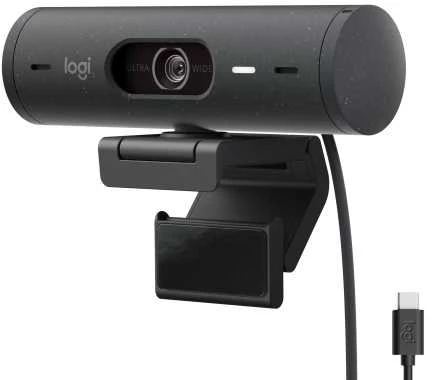 Internetinė kamera Logitech Brio 505, Juodos spalvos