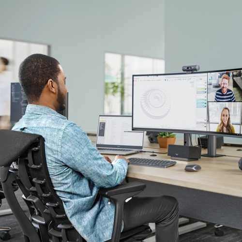 Internetinė kamera Logitech Brio 505, Juodos spalvos