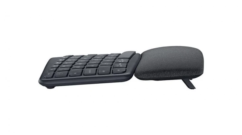 Logitech ERGO K860 belaidė klaviatūra, grafito spalvos, JAV tarptautinis išdėstymas (Qwerty)