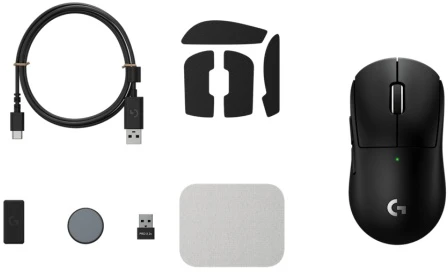 LOGITECH G PRO X SUPERLIGHT 2c compact belaidė pelė žaidimams - Juodas - 2.4GHZ - EER2-933