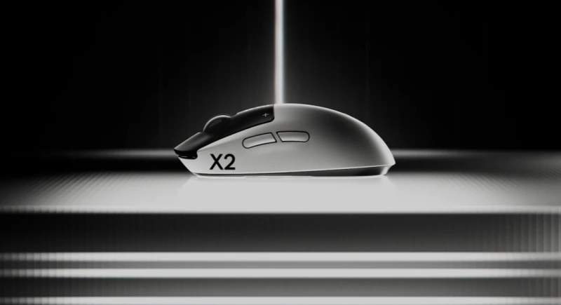 Logitech G PRO X2 SUPERSTRIKE LIGHTSPEED Wireless Belaidė Žaidimų Pelė | Lunar Eclipse