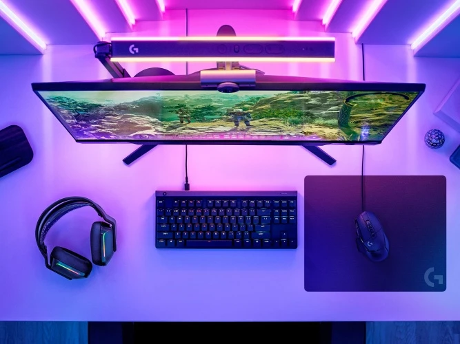 Pelės kilimėlis Logitech G240, juodos spalvos | 943-000785
