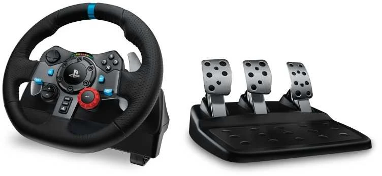 Logitech G29 + G435 Juoda