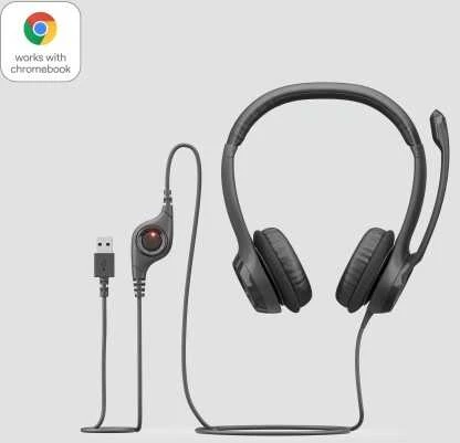 Universalios ausinės Logitech H390, su mikrofonu, USB jungtis