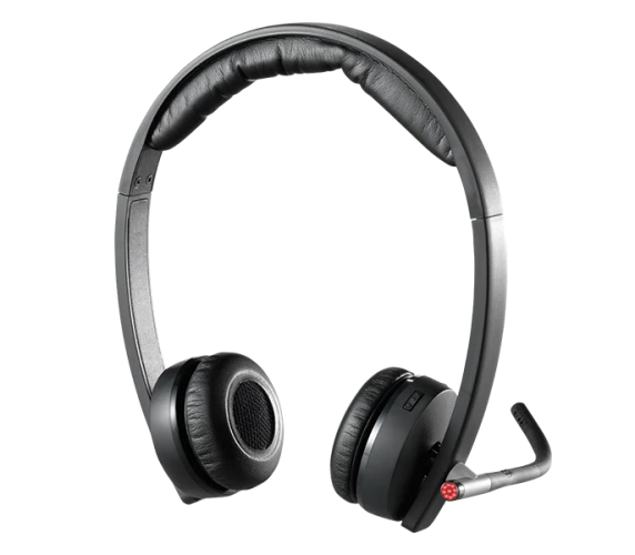 Logitech H820e Mono su indikaciniu mikrofonu
