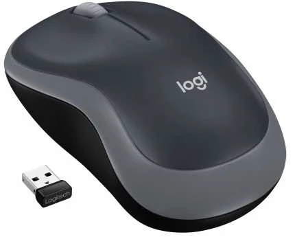 Bevielė pelė Logitech M185 pilka