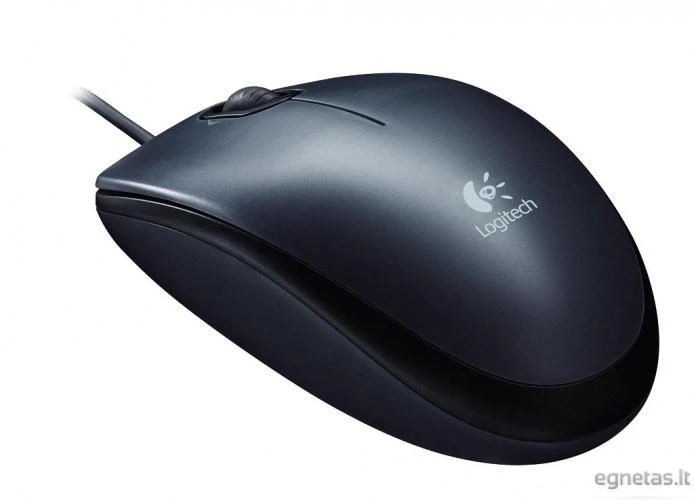 Optinė pelė su laidu Logitech M90 juoda