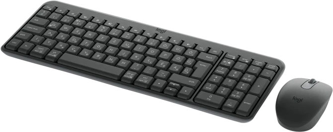 Klaviatūra LOGITECH MK250 - GRAPHITE - JAV TARPTAUTINIS - 2.4GHZ/BT - INTNL-973