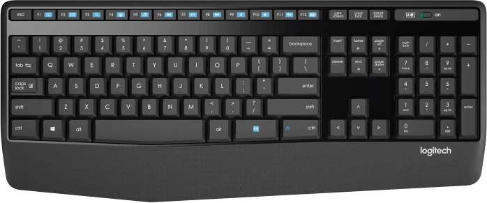 Belaidis klaviatūros ir pelės rinkinys Logitech MK345 Comfort, US išdėstymas