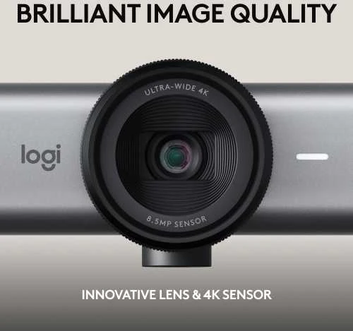 Logitech MX Brio 705 internetinė kamera verslui, spalva: grafito (960-001530)