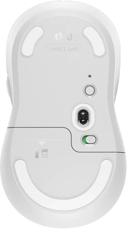 Belaidė pelė Logitech Signature M650 L Left, baltos spalvos