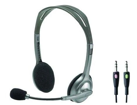Logitech | LGT-H110 | Stereo ausinės | Juodas, Sidabrinis