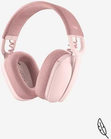Belaidės ausinės Logitech ZONE VIBE 100, rožinė
