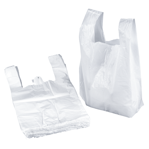 Multipack Maišeliai su rankenomis, 30 x 18 x 55 cm, 25 mic, 100 vnt./pak., balta sp.