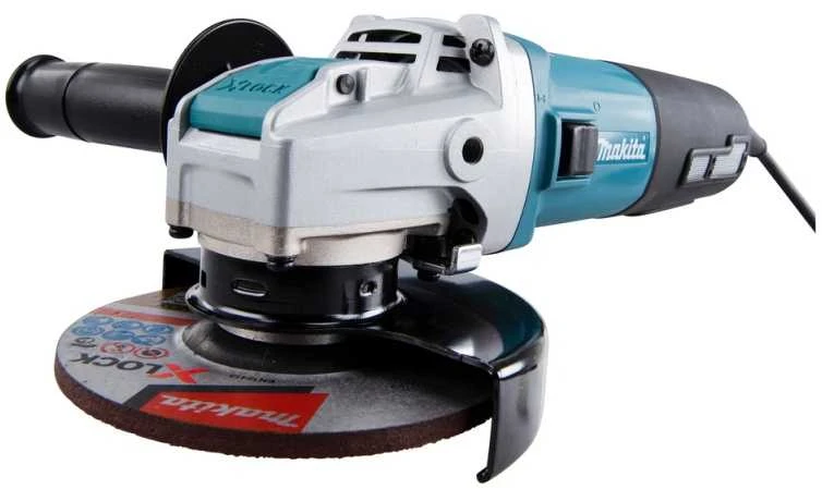 Makita GA5080RX02 Kampinis šlifuoklis 1400W, 125mm, X-LOCK, SJS, AVT