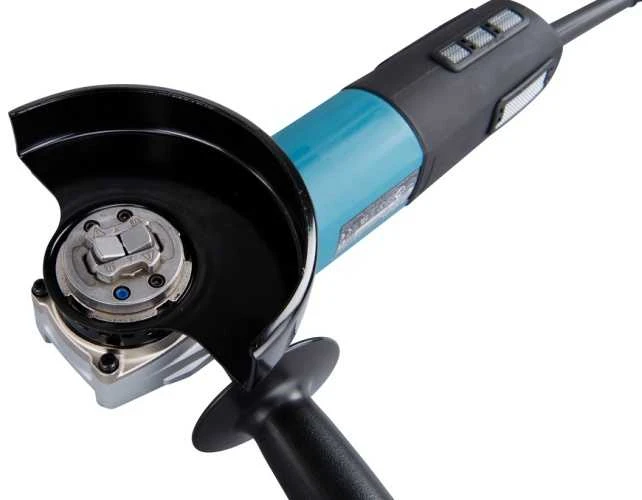 Makita GA5080RX02 Kampinis šlifuoklis 1400W, 125mm, X-LOCK, SJS, AVT