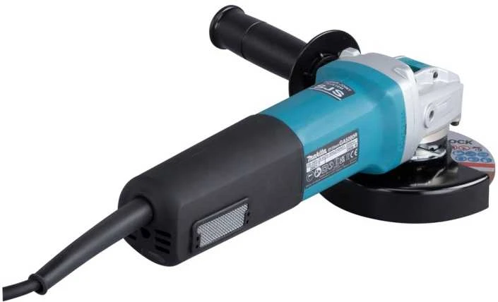 Makita GA5080RX02 Kampinis šlifuoklis 1400W, 125mm, X-LOCK, SJS, AVT