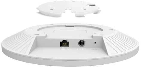 Maršrutizatorius TP-LINK | AX5400 lubų montuojamas WiFi 6 prieigos taškas | EAP673 | 802.11ax | 10/100/1000 Mbit/s | Ethernet LAN (RJ-45) jungtys 1 | MU-MiMO Taip | PoE į | Antenos tipas Internal Omni