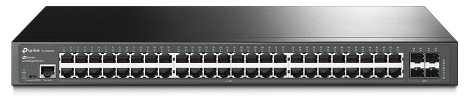 TP-Link JetStream 48-Port Gigabit L2 Managed Šakotuvas su 4 SFP jungtimis